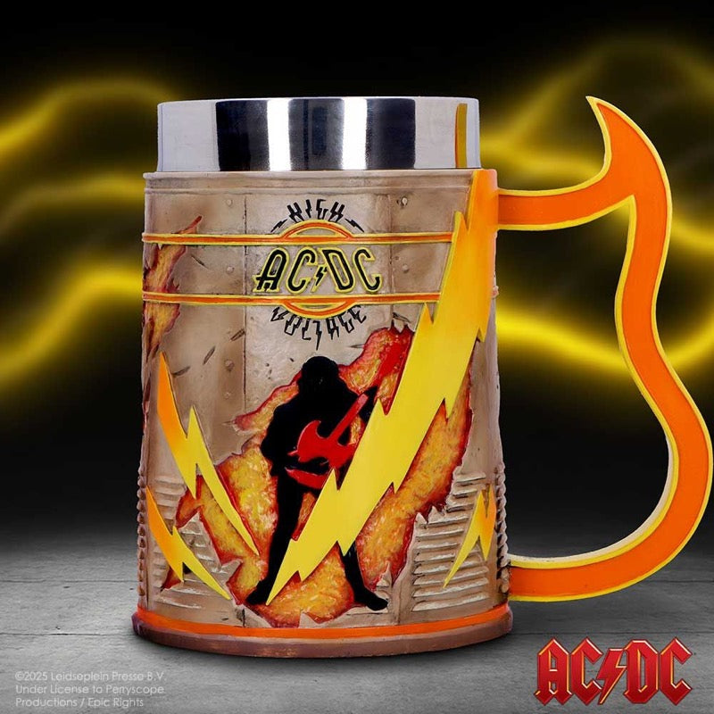 AC/DC Tankard High Voltage 17Cm