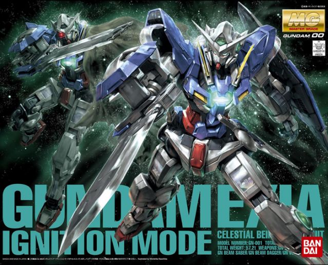 1/100 MG Gundam Exia Ignition Mode