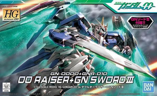 1/144 HG 00 Raiser + GN Sword III