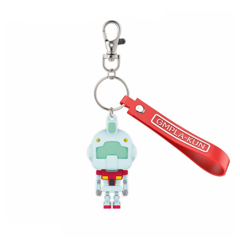 Gundam Gunpla 3D Rubber Mascot Keychain - Gunpla-kun