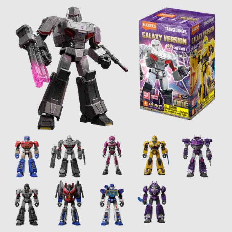 Transformers Blokees Galaxy Version 07 One Wave 2 Asst : 9pcs