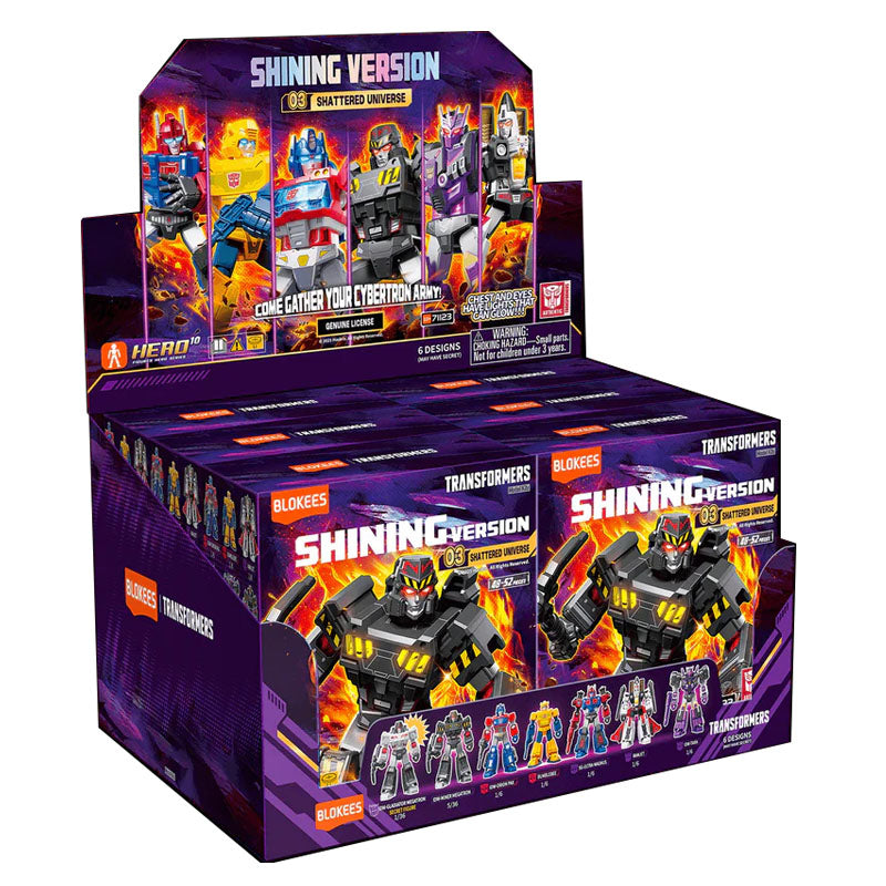 Transformers Blokees Shining Version 03 Shattered Universe Asst: 6pcs
