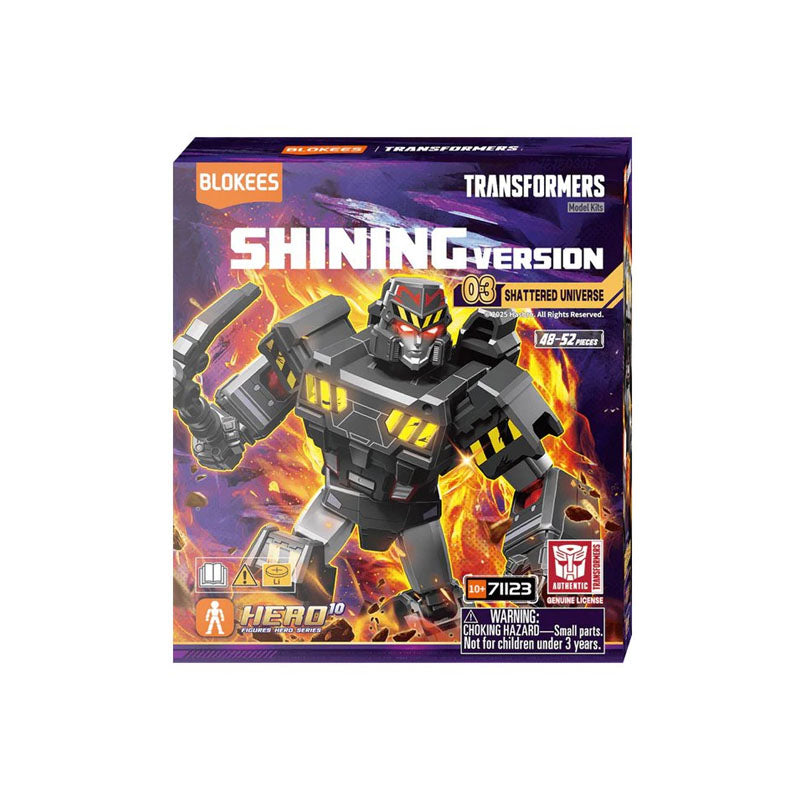 Transformers Blokees Shining Version 03 Shattered Universe Asst: 6pcs