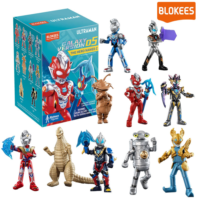 Ultraman Blokees Galaxy Version 05 - The Hero Named Z Asst 9pcs