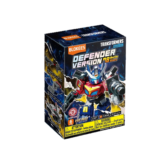 Transformers Blokees Defender Version 08 Battle Stars Asst 12pcs
