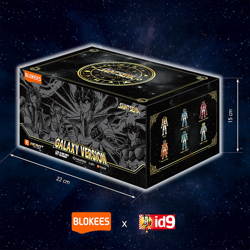 Saint Seiya Blokees Galaxy Version Special Edition Id9 Asst 6pcs