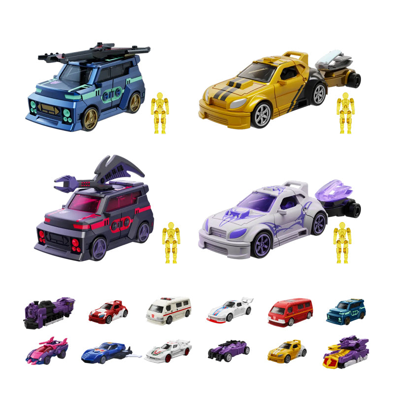 Transformers Blokees Wheels C04 Heart Of The Ark -Display of 12