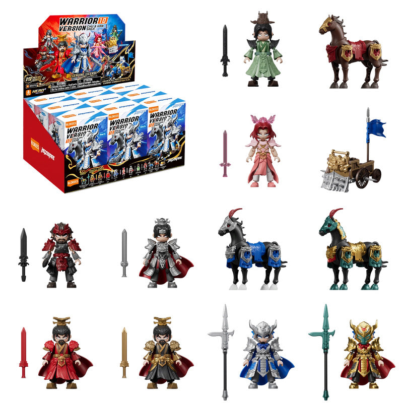 Hero Infinity Blokees Warrior Version 10 -Display of 9