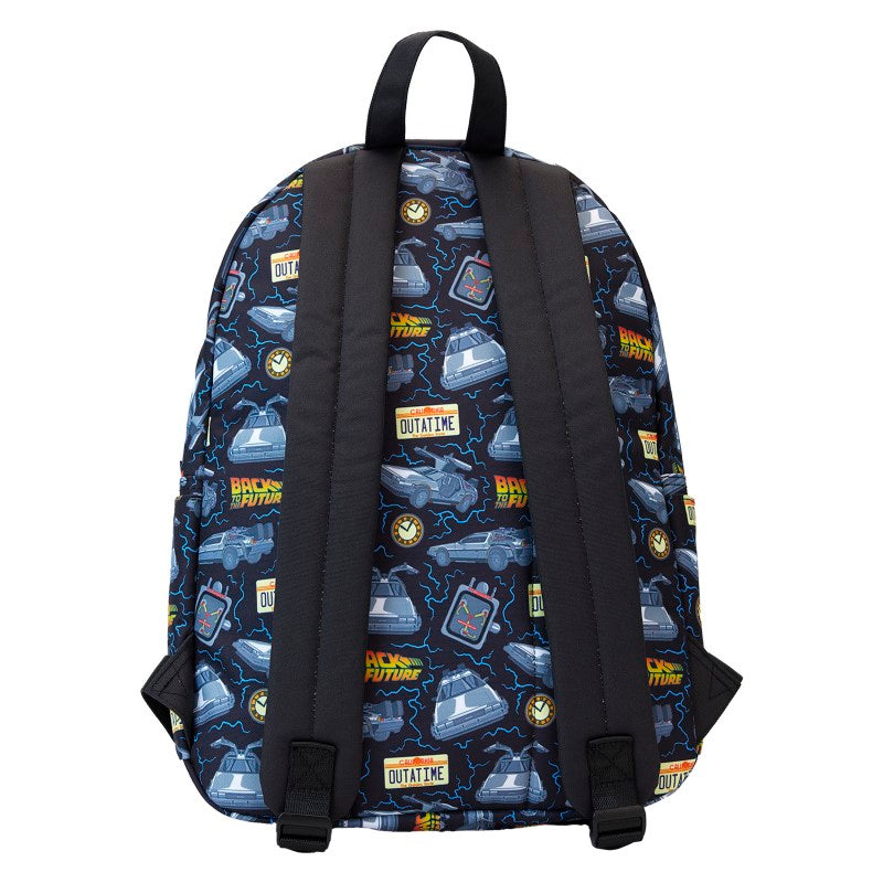 Back to the Future Loungefly Nylon Backpack - Full Size 40th Anniversary