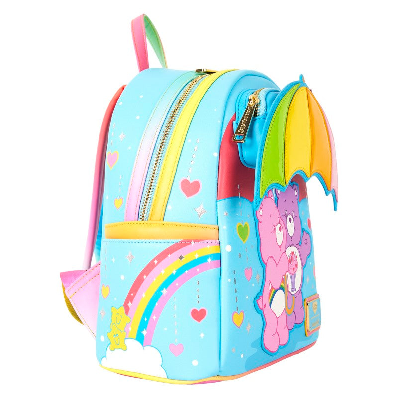 Care Bears Loungefly Mini Backpack - Rainbow