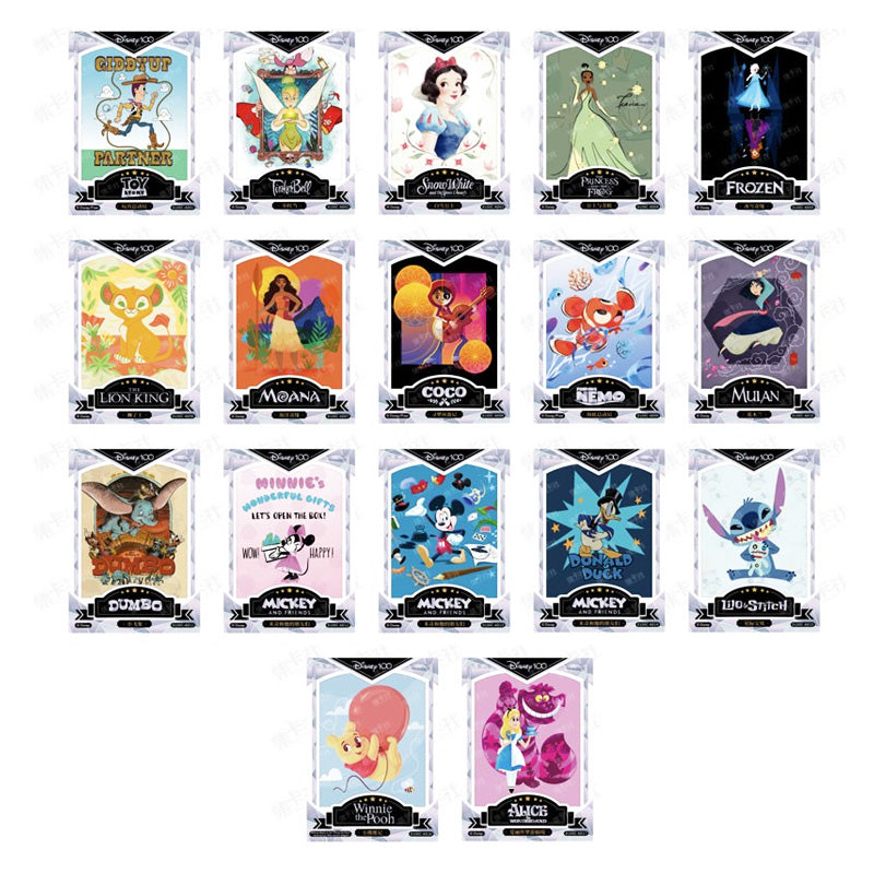 Disney Cardfun D100 Carnival Deluxe Edition Box of 10 Boosters 4 Cards