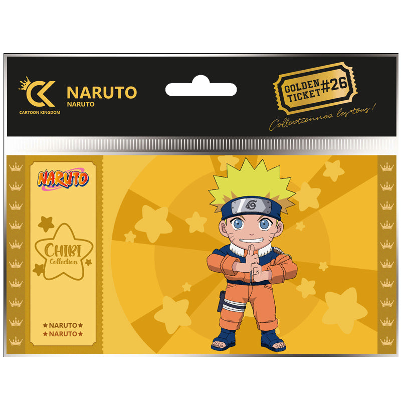 Naruto Golden Ticket Chibi - Naruto