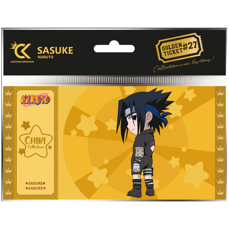 Naruto Golden Ticket Chibi - Sasuke