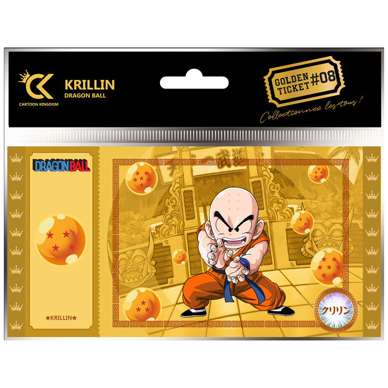 Dragon Ball Golden Ticket - Krillin (Orange)