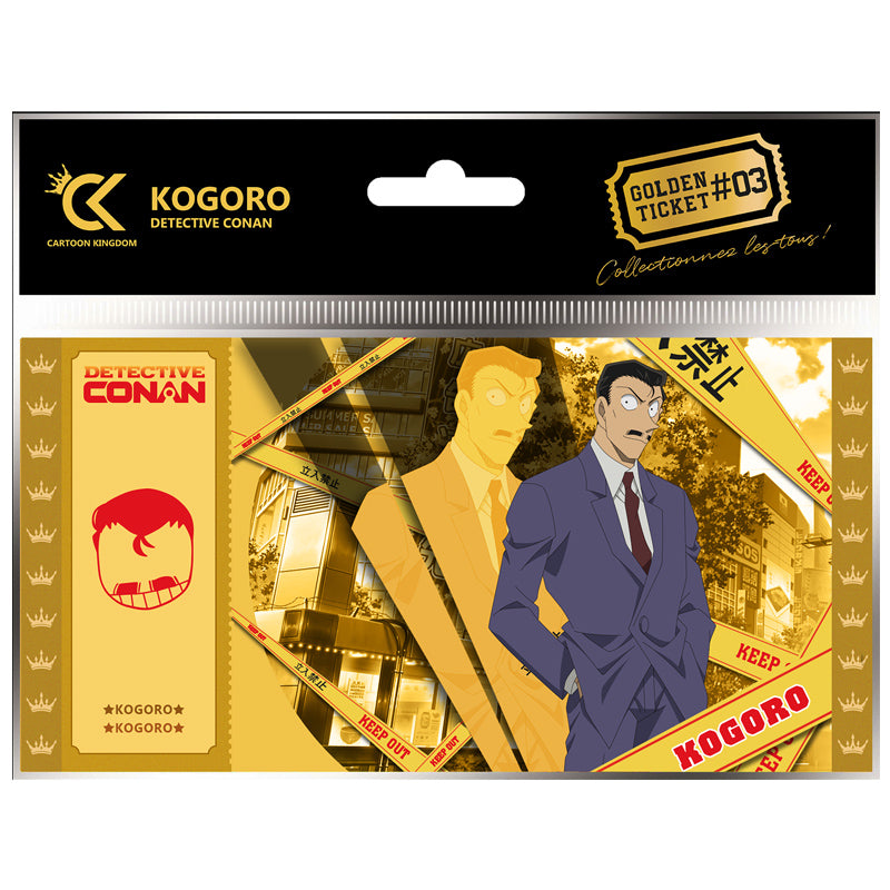 Detective Conan Golden Ticket - Kogoro