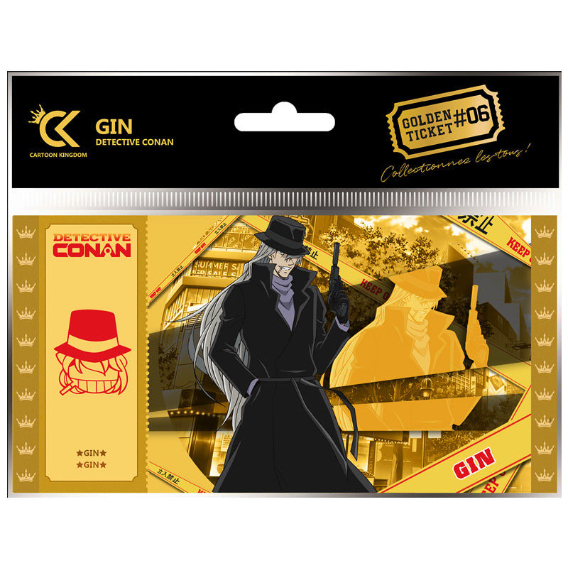 Detective Conan Golden Ticket - Gin