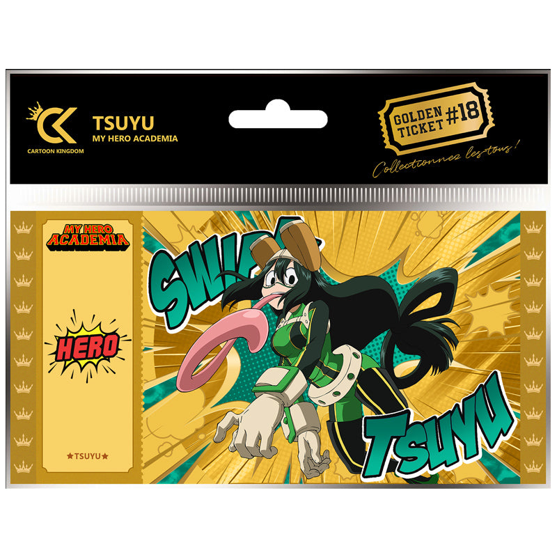 My Hero Academia Golden Ticket V2 - Tsuyu Asui