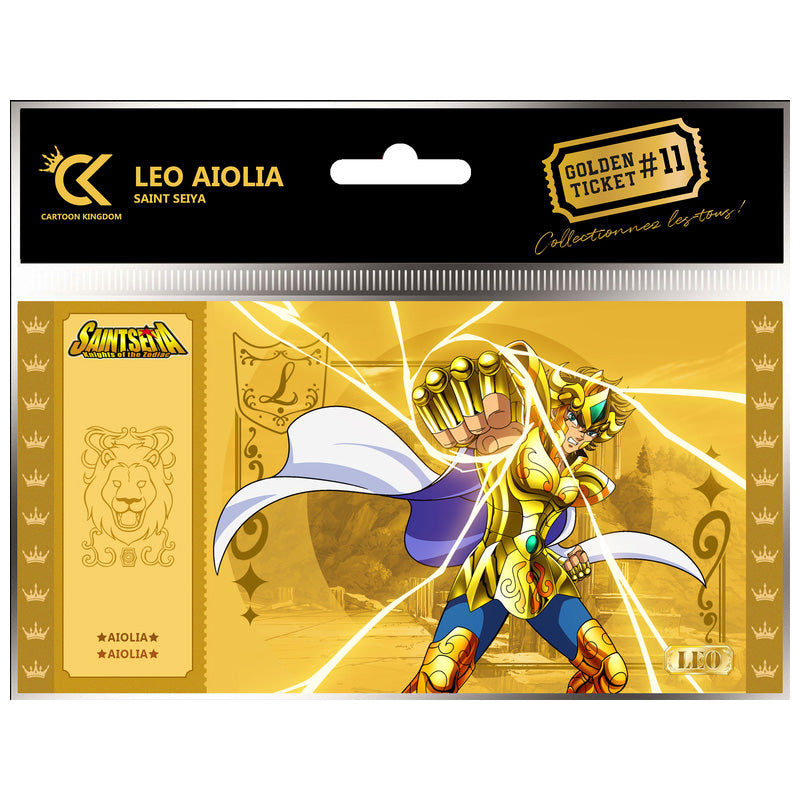 Saint Seiya Golden Ticket Aiolia