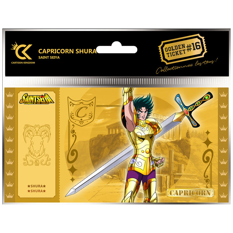 Saint Seiya Golden Ticket Shura