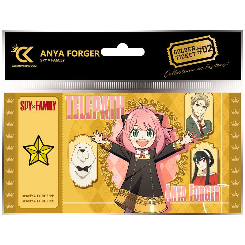Spy x Family Golden Ticket - Anya Forger