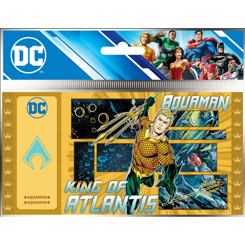 DC Justice League Golden Ticket - Aquaman