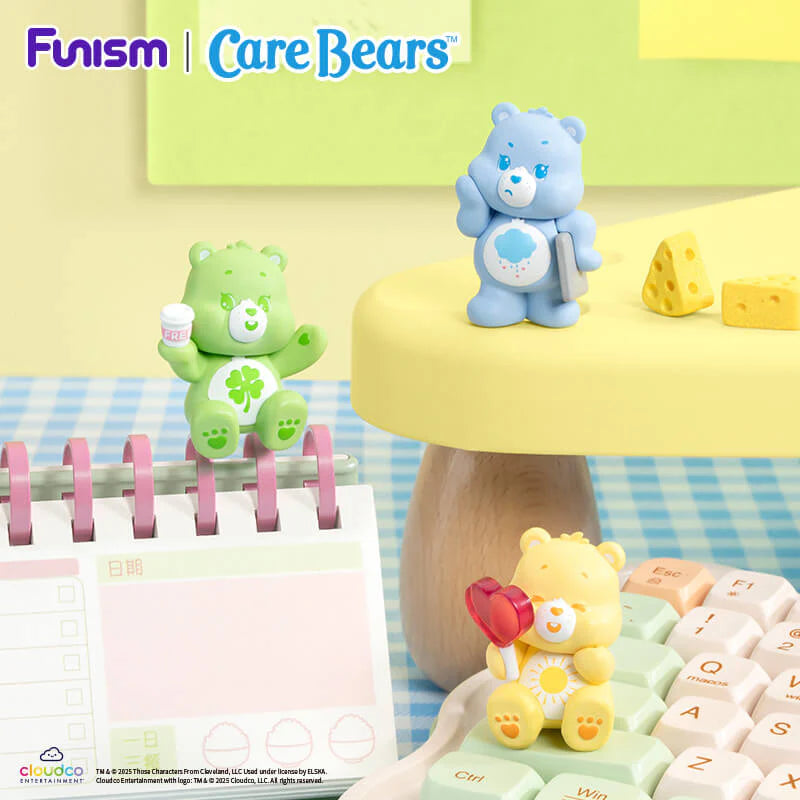 Carebears Bisounours Mystery Box One Day In Capsule Cubby Face 6pcs