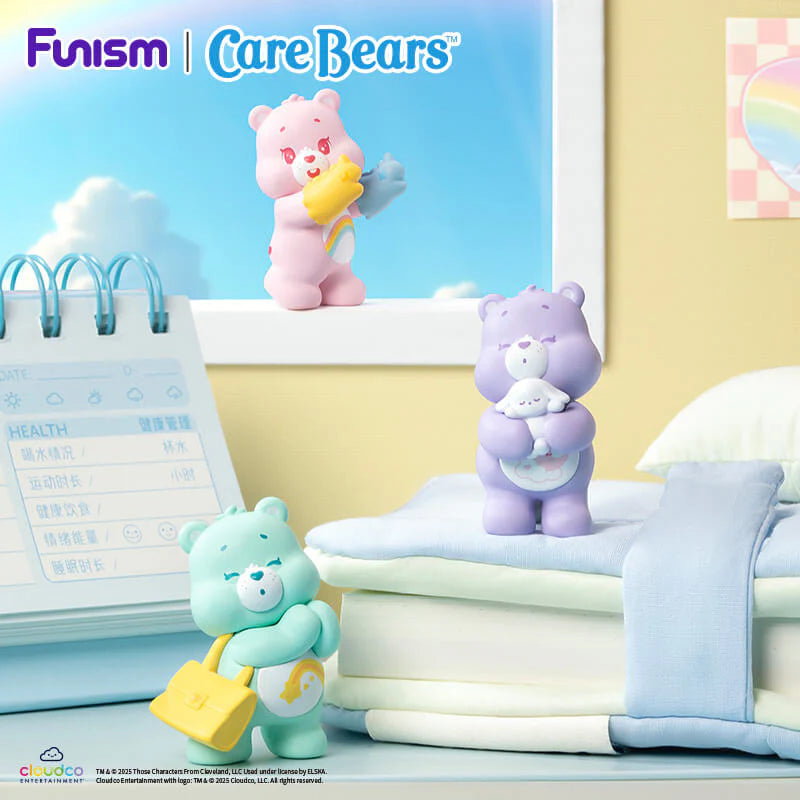 Carebears Bisounours Mystery Box One Day In Capsule Cubby Face 6pcs
