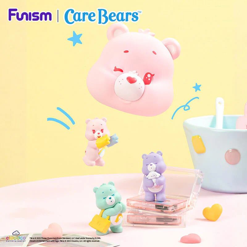 Carebears Bisounours Mystery Box One Day In Capsule Cubby Face 6pcs