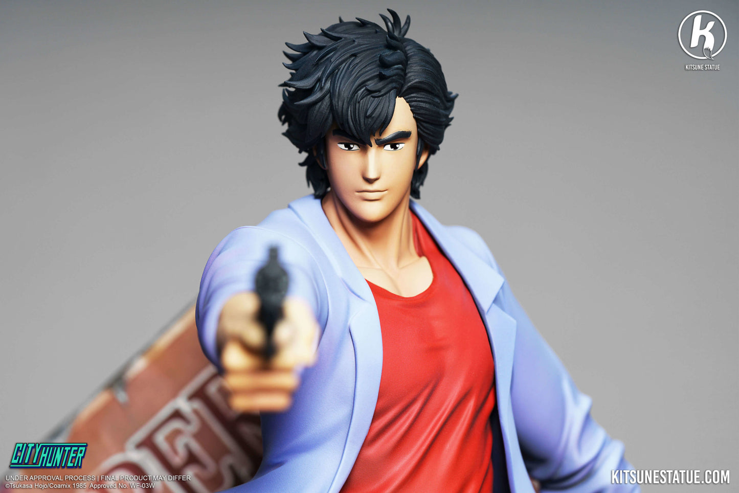 City Hunter Nicky Larson Statue 1/6 Ryo Saeba Nicky Larson 36cm