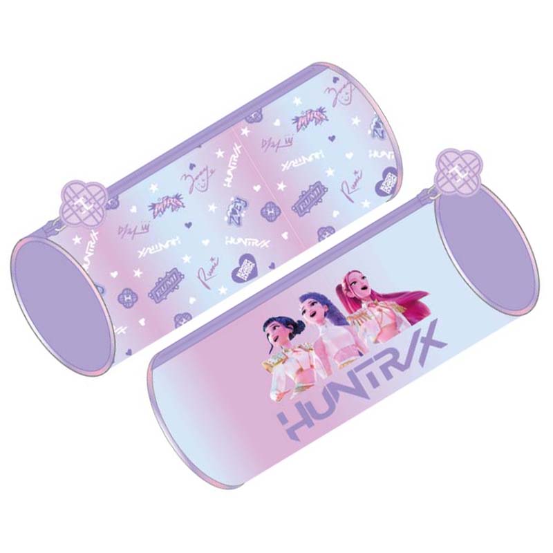 KPop Demon Hunters - Round Pencil Case 8x8x22cm