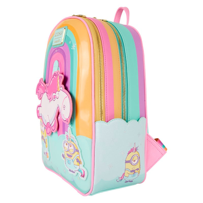 Minions Loungefly Mini Backpack - Fluffy Unicorn