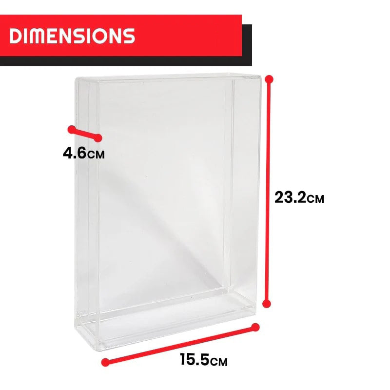 Evoretro Acrylic Case x2 for Star Wars / G.I. Joe Carded 3.75" Action Figures