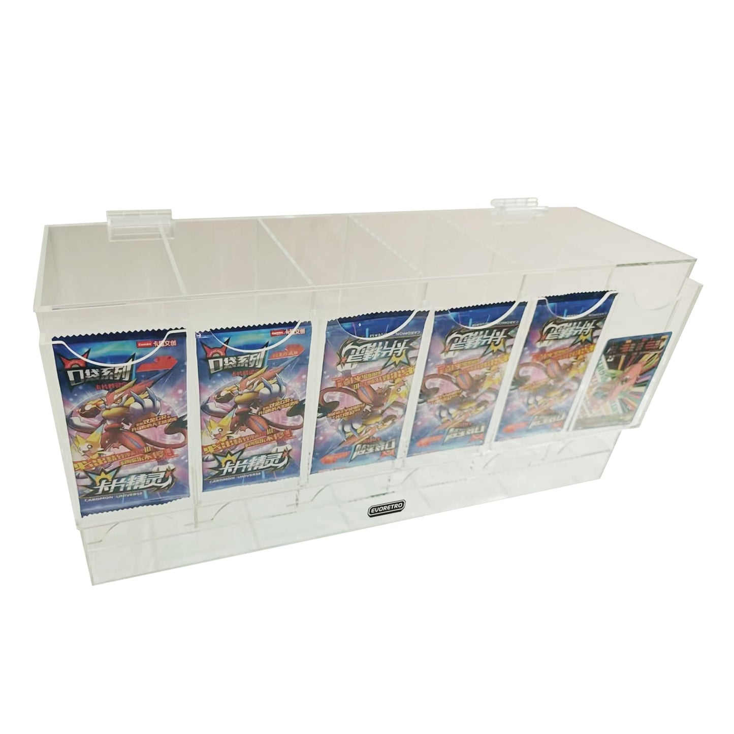 Evoretro Acrylic Booster Dispenser Display - 6 Slots