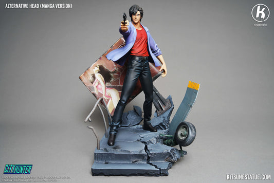 City Hunter Nicky Larson Statue 1/6 Ryo Saeba Nicky Larson 36cm