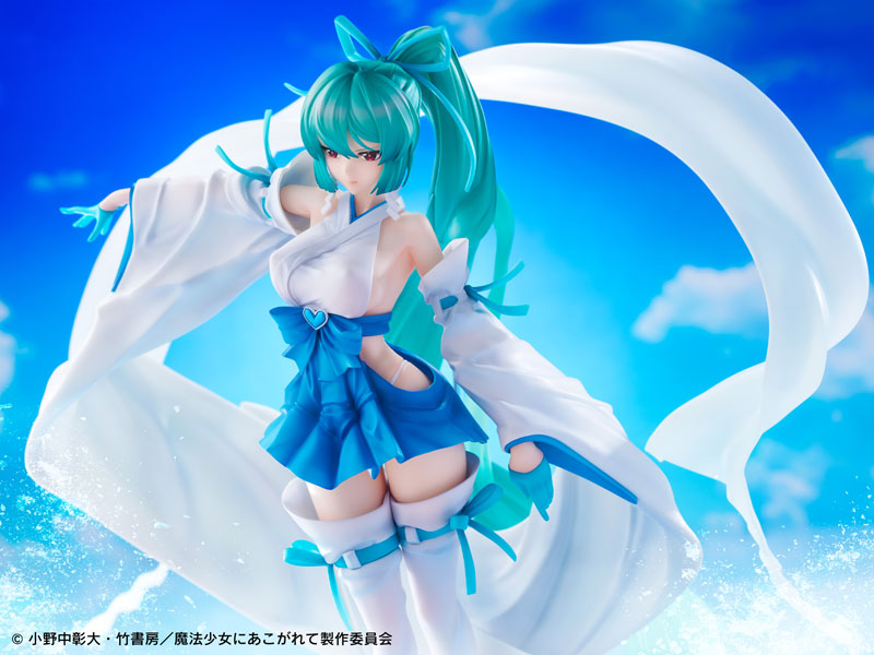 1/7 Gushing over Magical Girls: Magia Azul Thin Ice Shrine Maiden DX Ver)