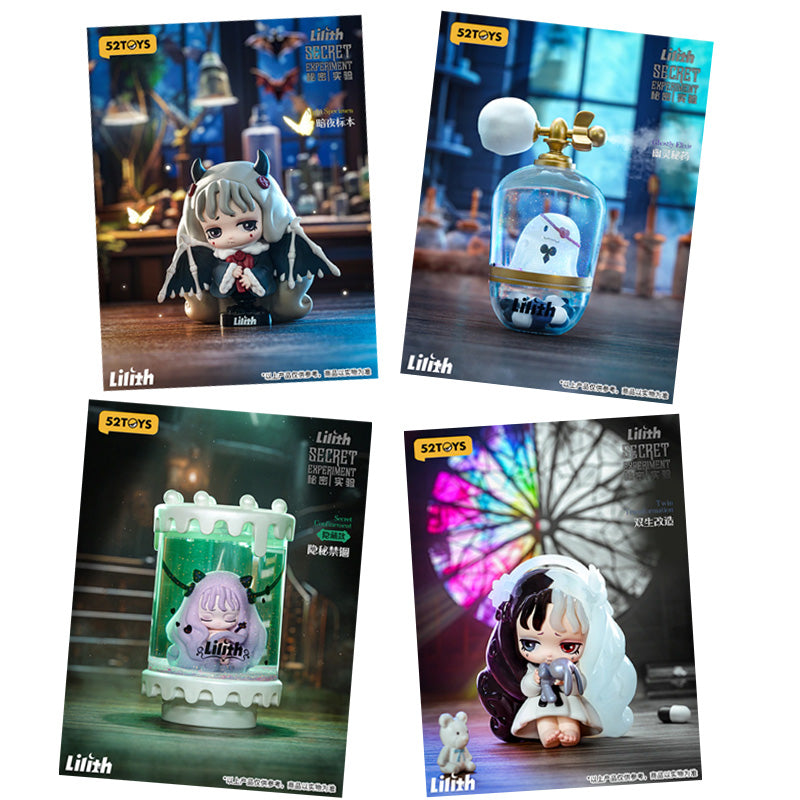 Lilith 52Toys Mystery Blind Box Secret Experiment: 1 blind box