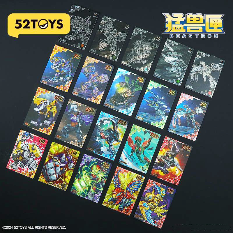 Beastbox Trading Card Vol. 1 - Box of 10 Boosters (5 Cards Each)