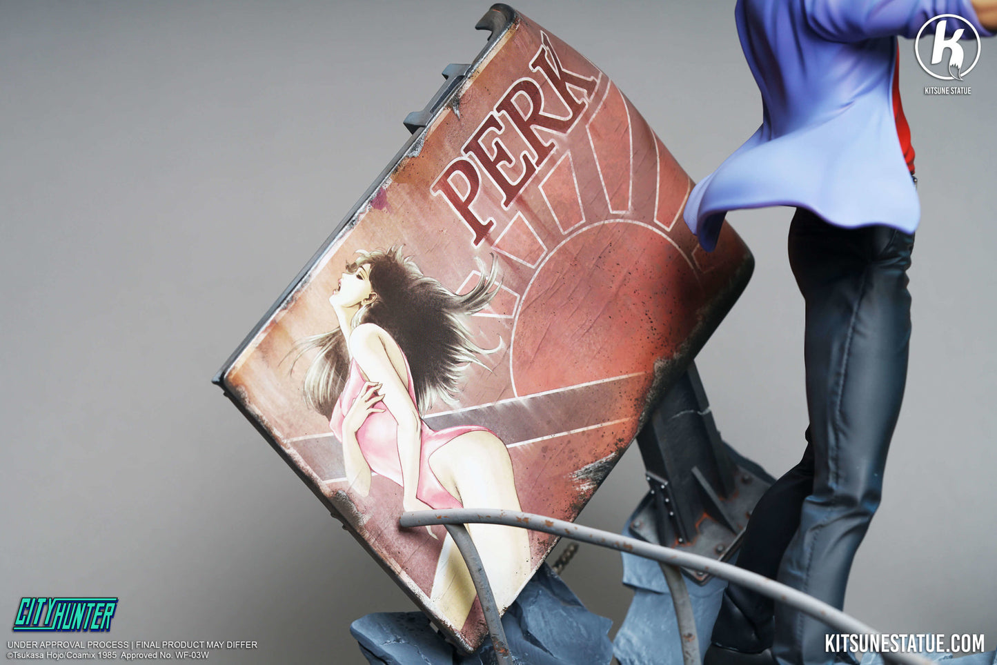 City Hunter Nicky Larson Statue 1/6 Ryo Saeba Nicky Larson 36cm