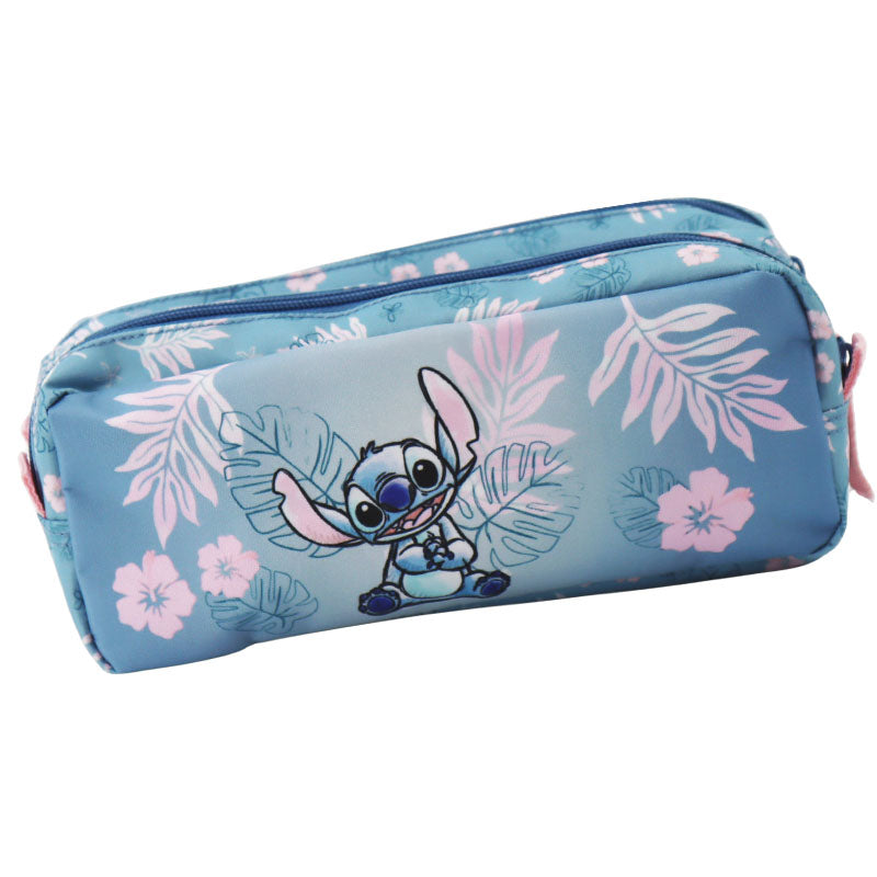 Disney Stitch Blue Hawaii - Flat Pencil Case 23.5x3x11.5cm