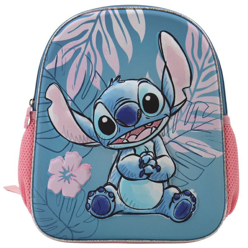 Disney Stitch Blue Hawaii - 3D Backpack 32x12x26cm