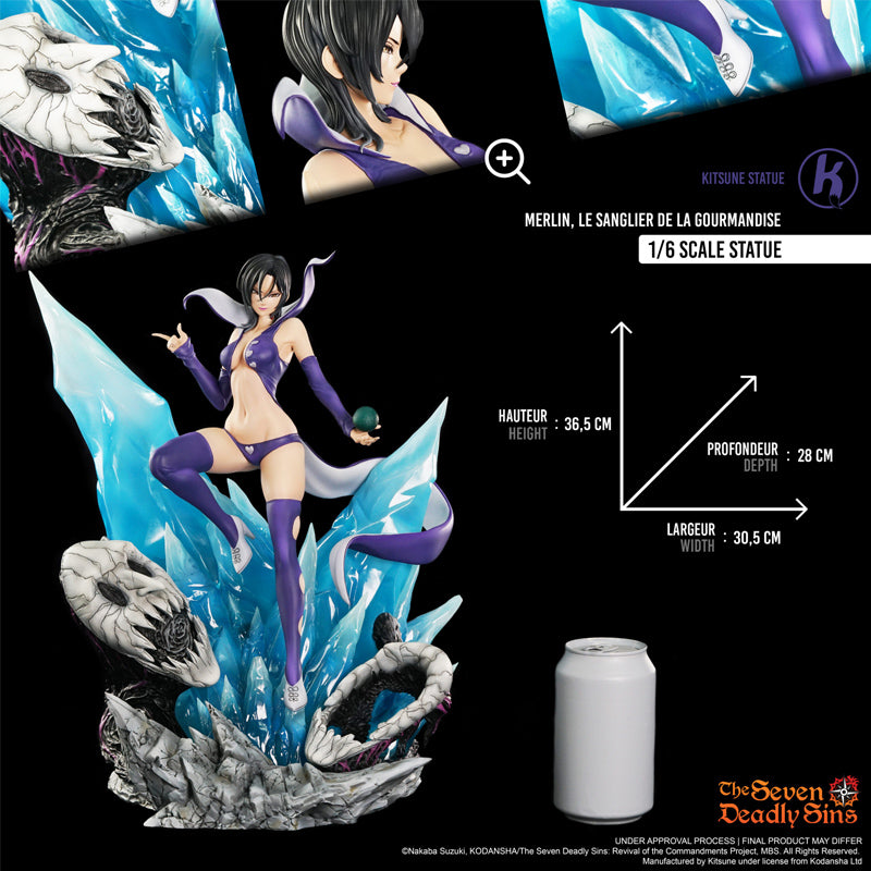 1/6 Seven Deadly Sins -Merlin 36,5cm