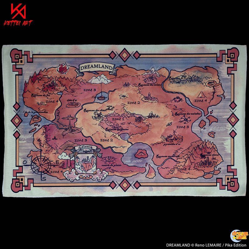 Dreamland Fabric Map
