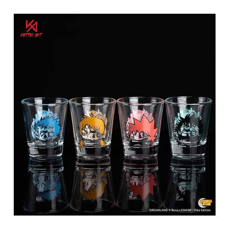 Dreamland Set of 4 Shot Glasses - Lucky Stars