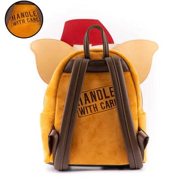 Gremlins Loungefly Mini Backpack - Gizmo Holiday Cosplay (Removable Hat)