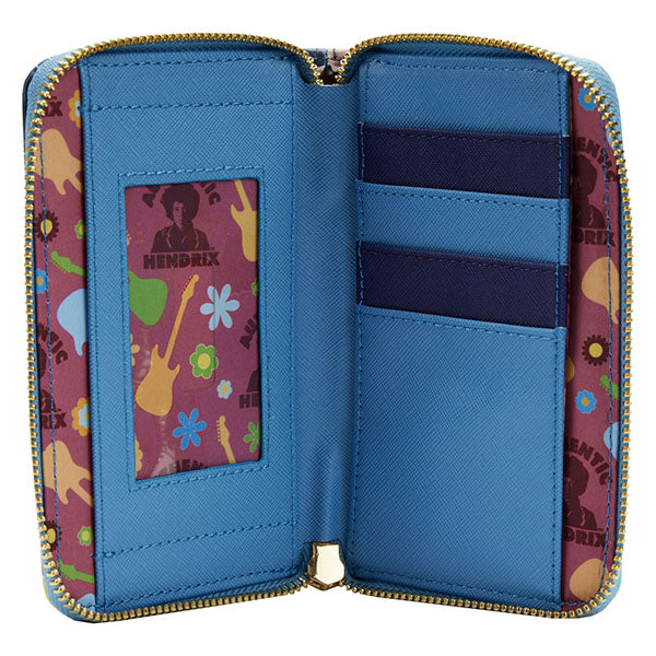 Jimi Hendrix Loungefly Wallet Psychedelic Landscape