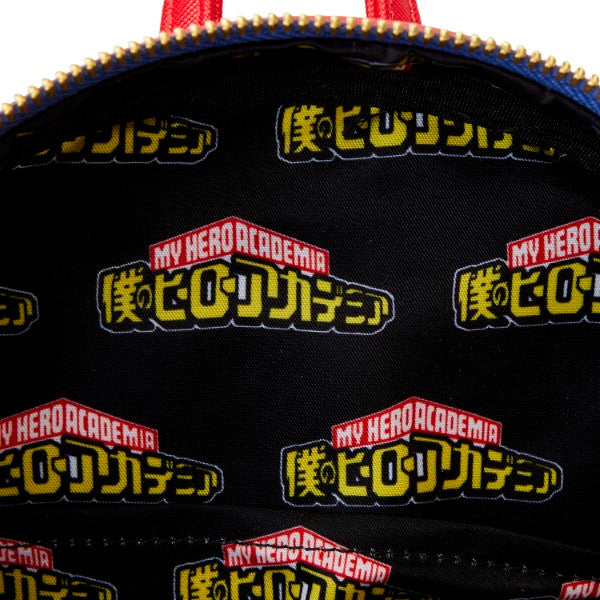 My Hero Academia Loungefly Mini Sac A Dos Group Debossed Logo