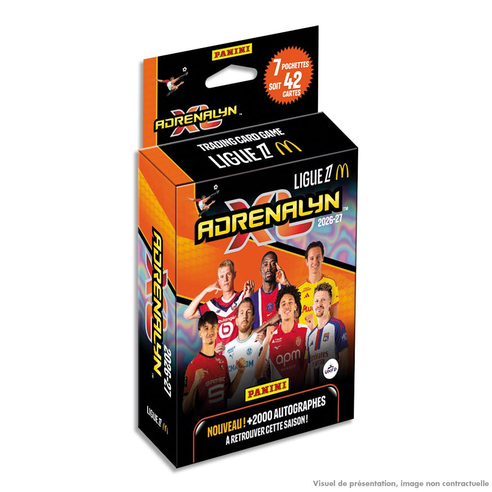 Football TCG Adrenalyn Ligue 1 McDonald's 2026-27 Blister 7 Packs