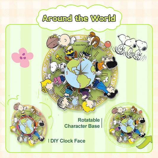 Snoopy Puremind Interactive Magnet Snoopy Around The World