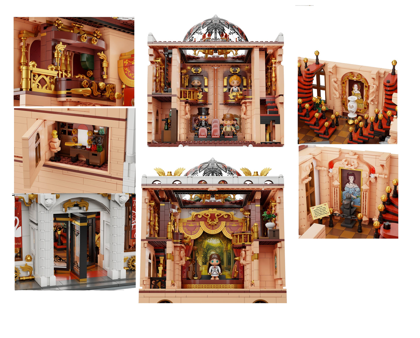 Retro Series Pantasy The Opera Building 36cm