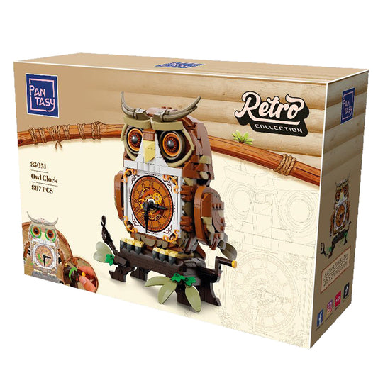 Retro Collection Pantasy 85051 Owl Clock